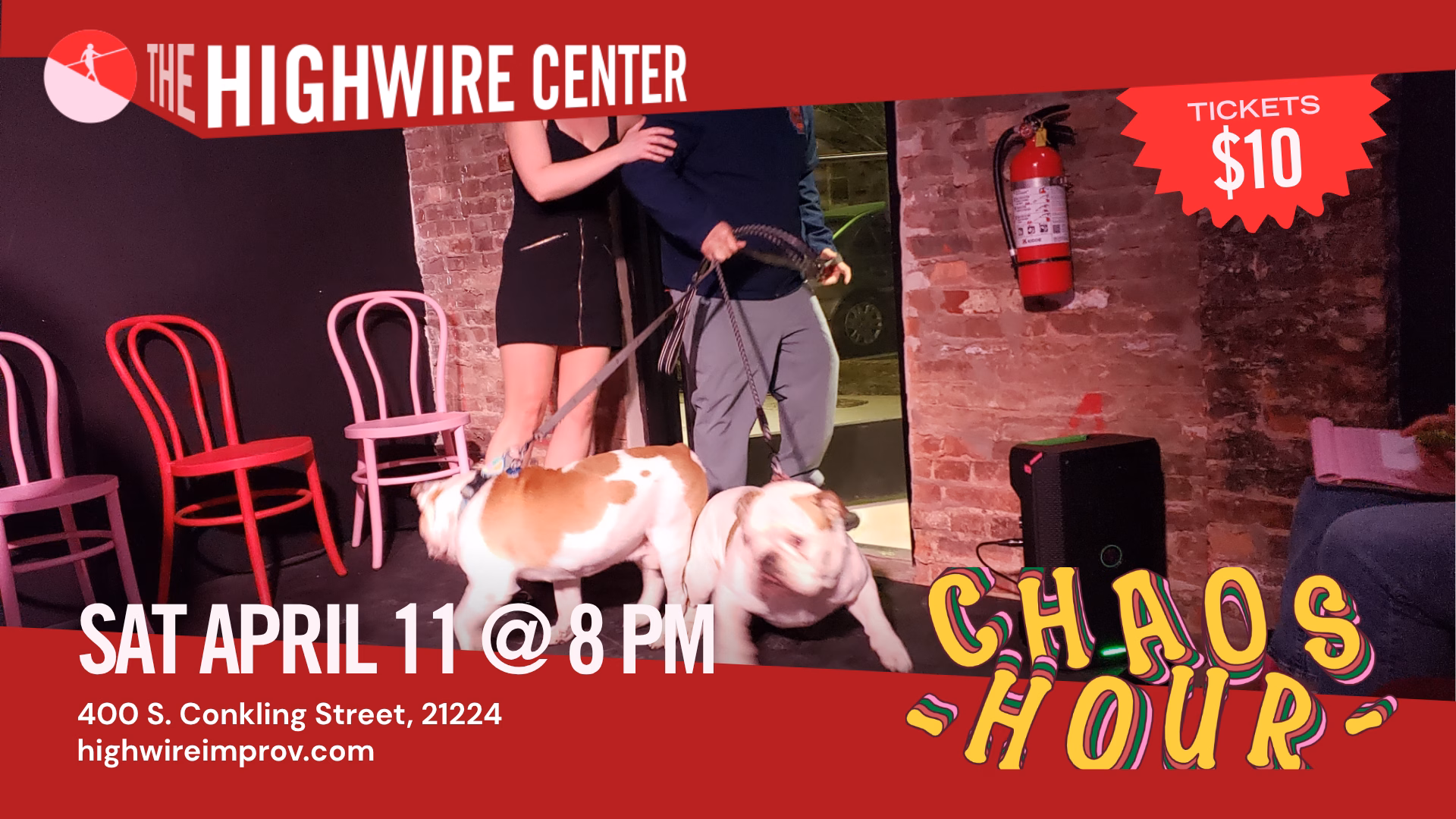 Chaos Hour: Improv at The Highwire Center!