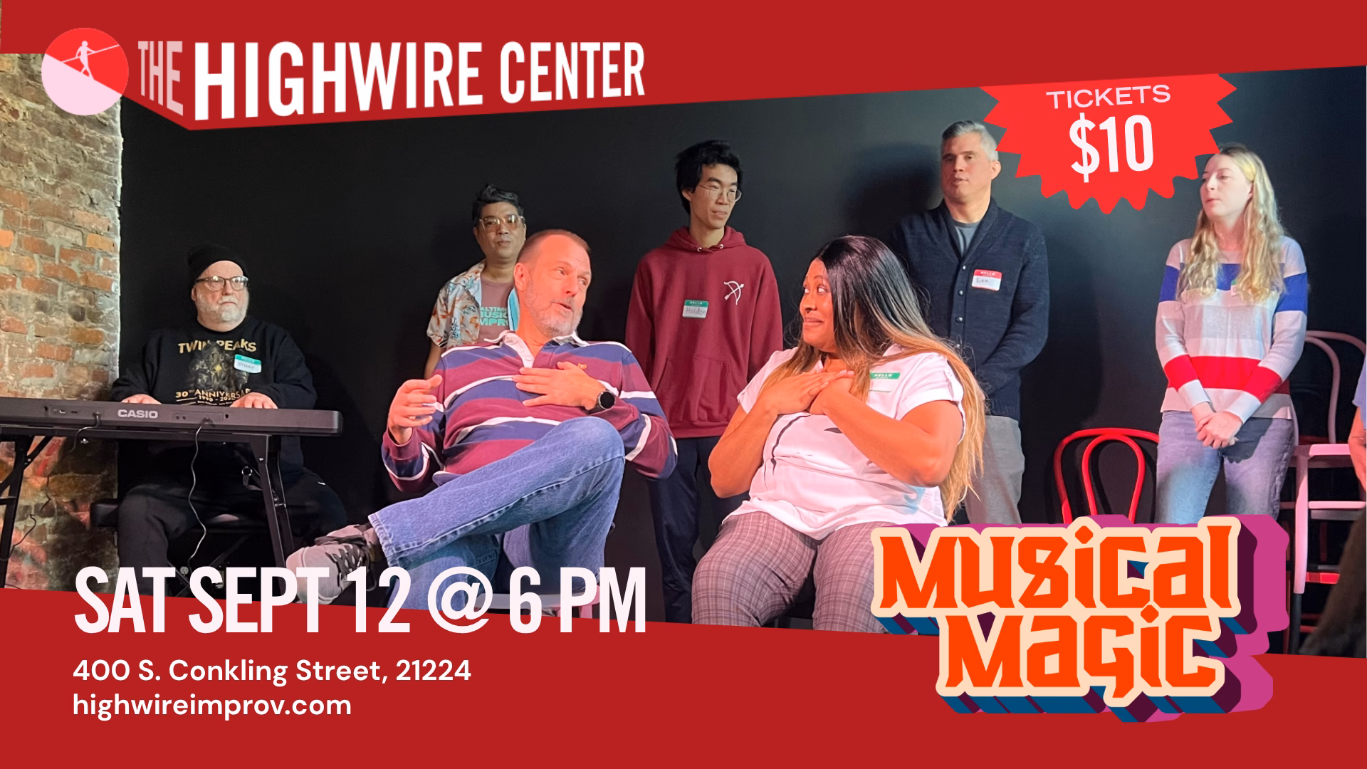 Musical Magic: Musical Improv at the Highwire Center!