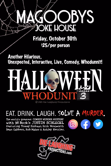 HALLOWEEEN WHODUNIT 3 Comedy Murder Mystery