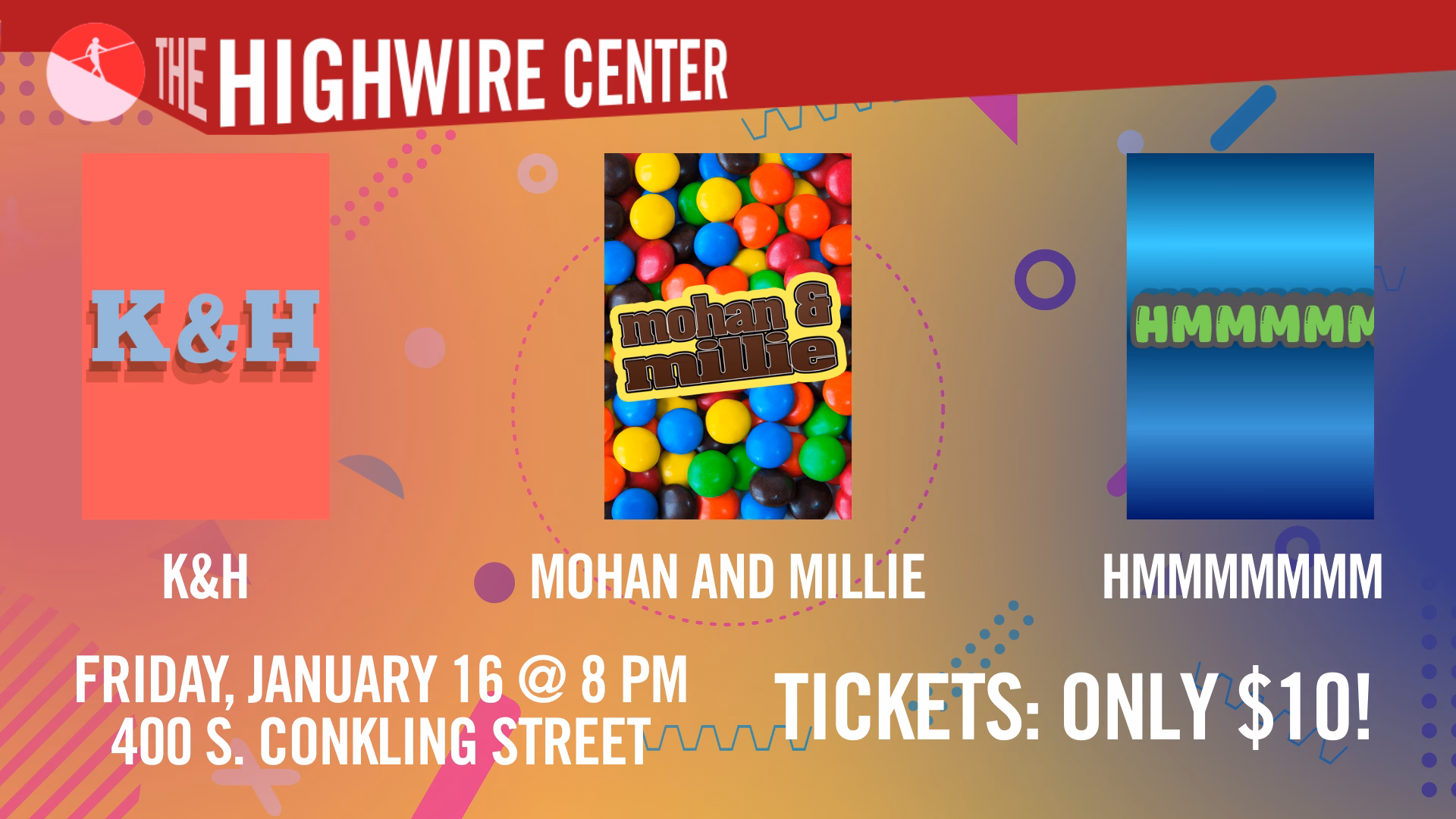 Double Trouble: Improv at The Highwire Center!