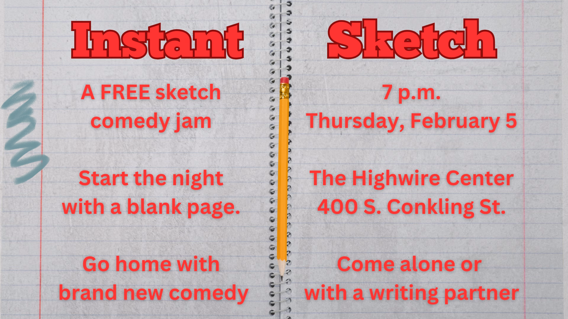 Instant Sketch: Create a Comedy Show in One Night