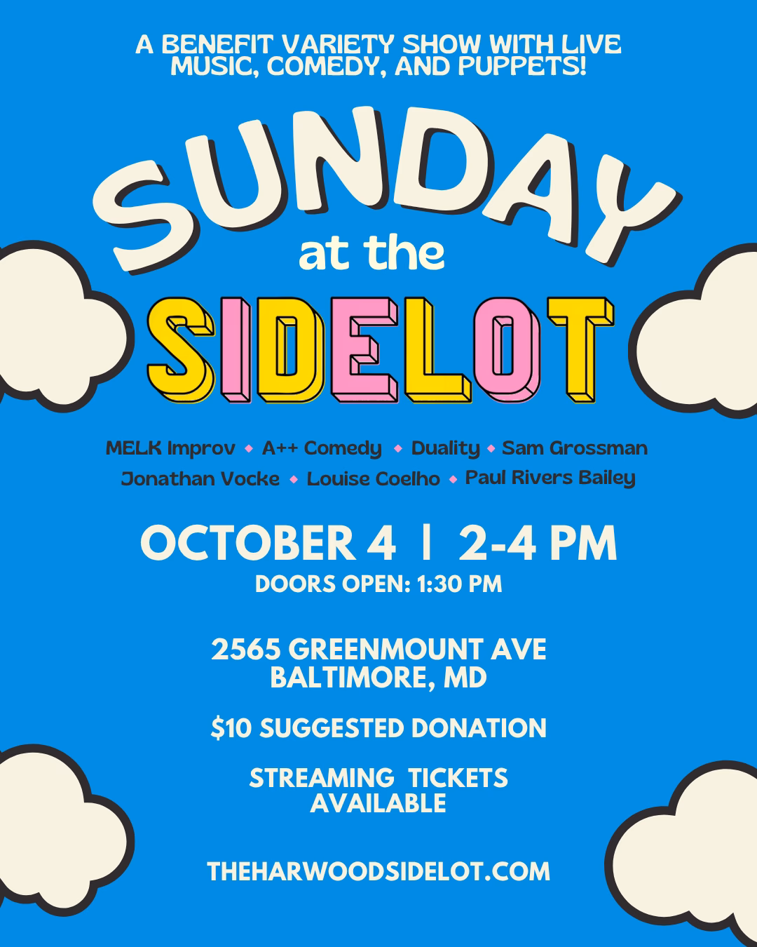 Sunday at the Side Lot