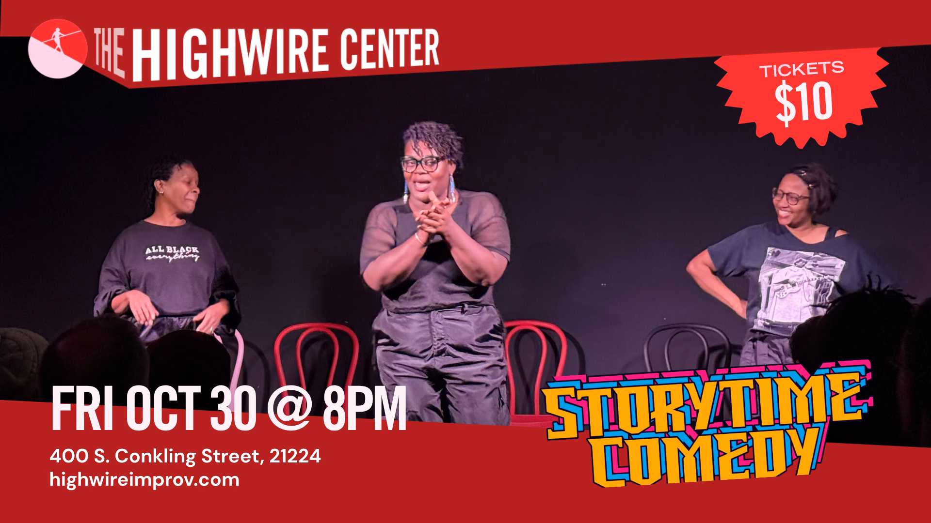 Storytime Comedy Improv at The Highwire Center