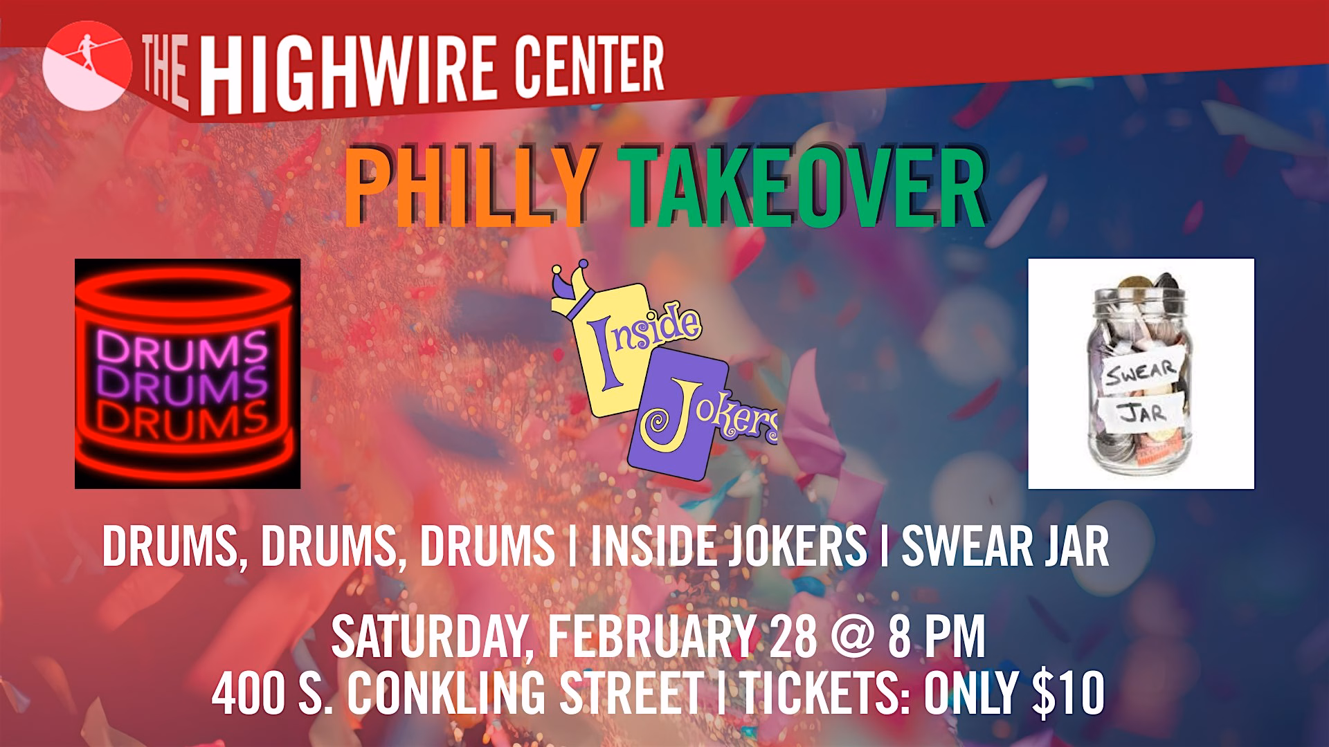Phanatical Comedy: Philly Improv Takeover at The Highwire Center!