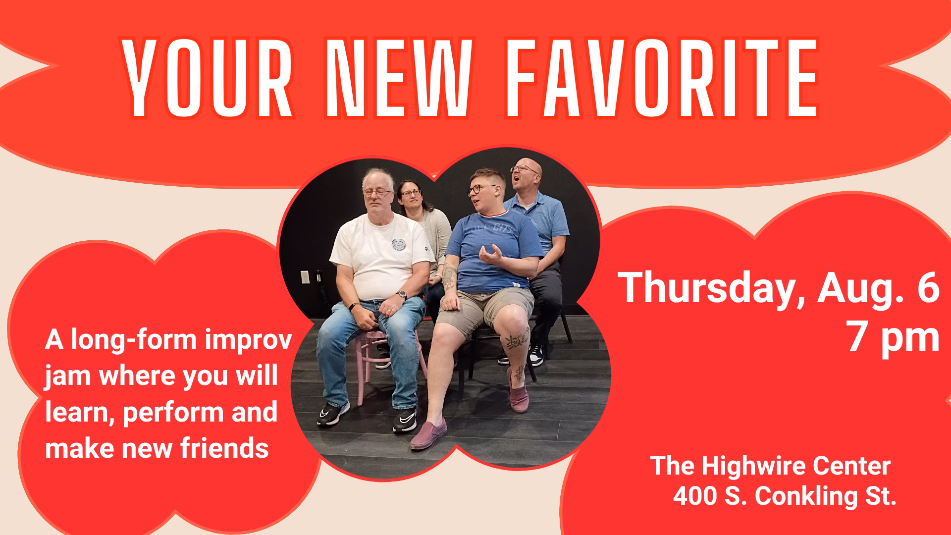 Your New Favorite: A Community Improv Comedy Jam