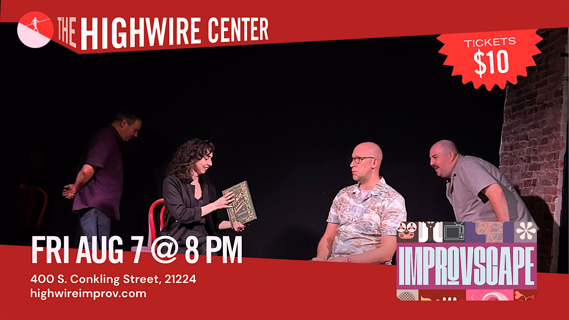 ImprovScape: Improv Comedy at the Highwire Center!