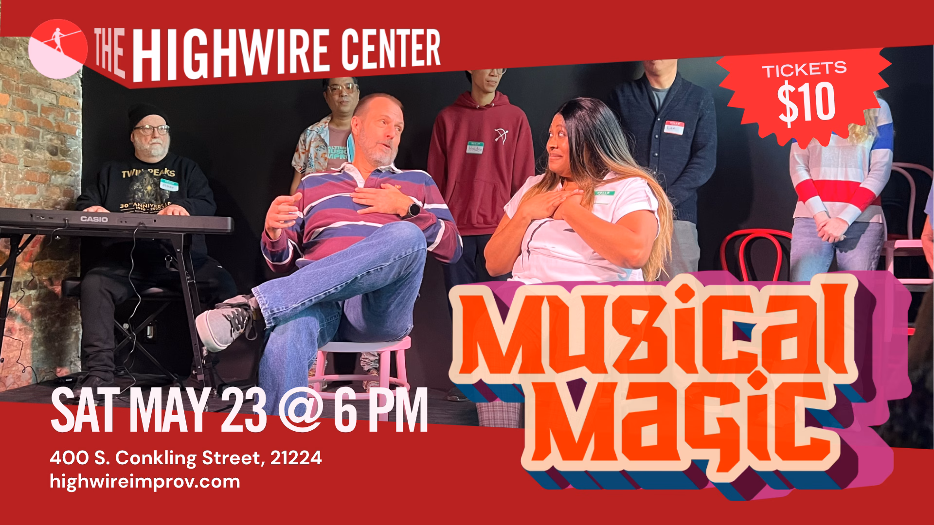 Musical Magic: Improv at The Highwire Center!