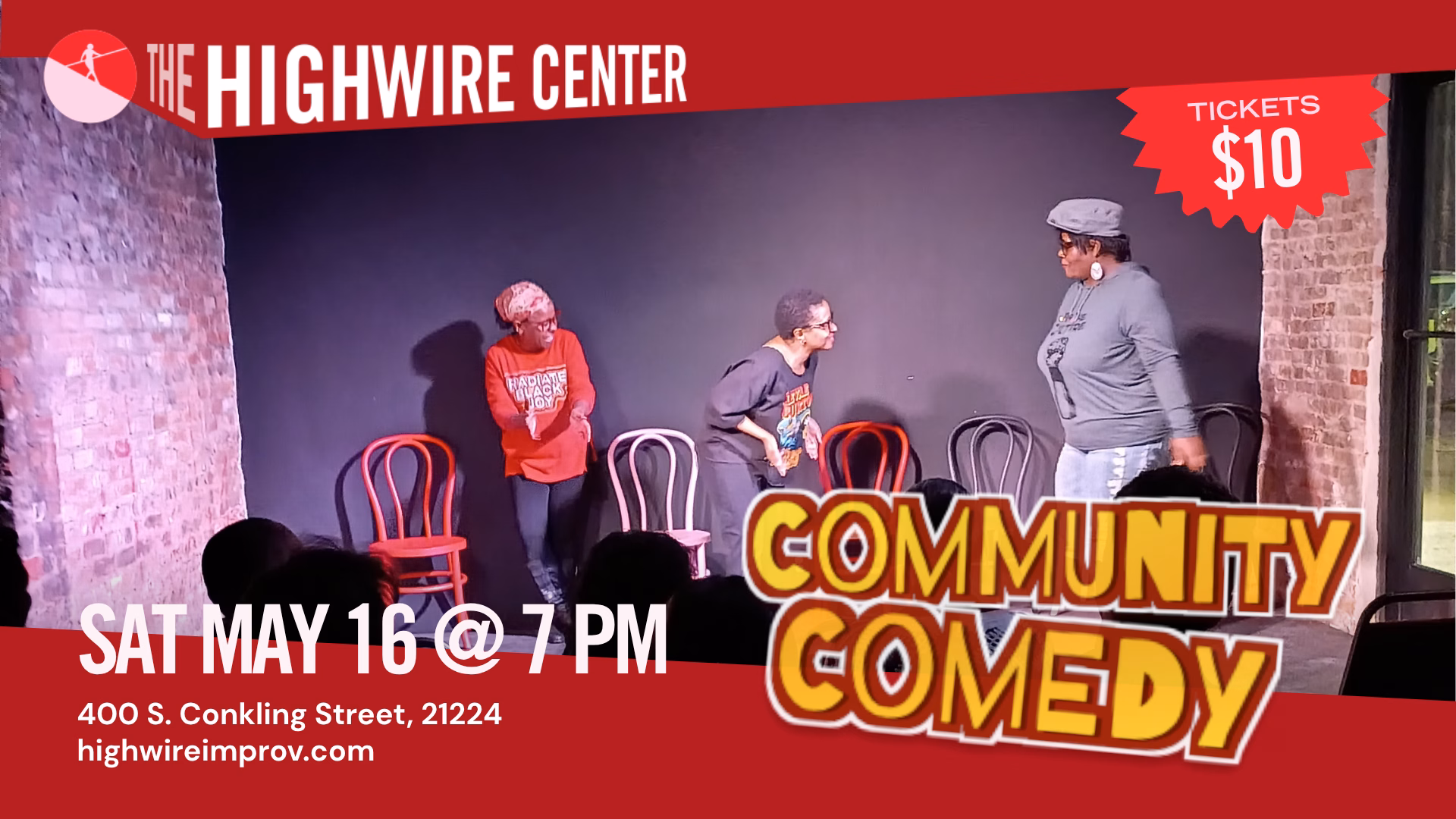 Community Comedy: Improv at The Highwire Center!