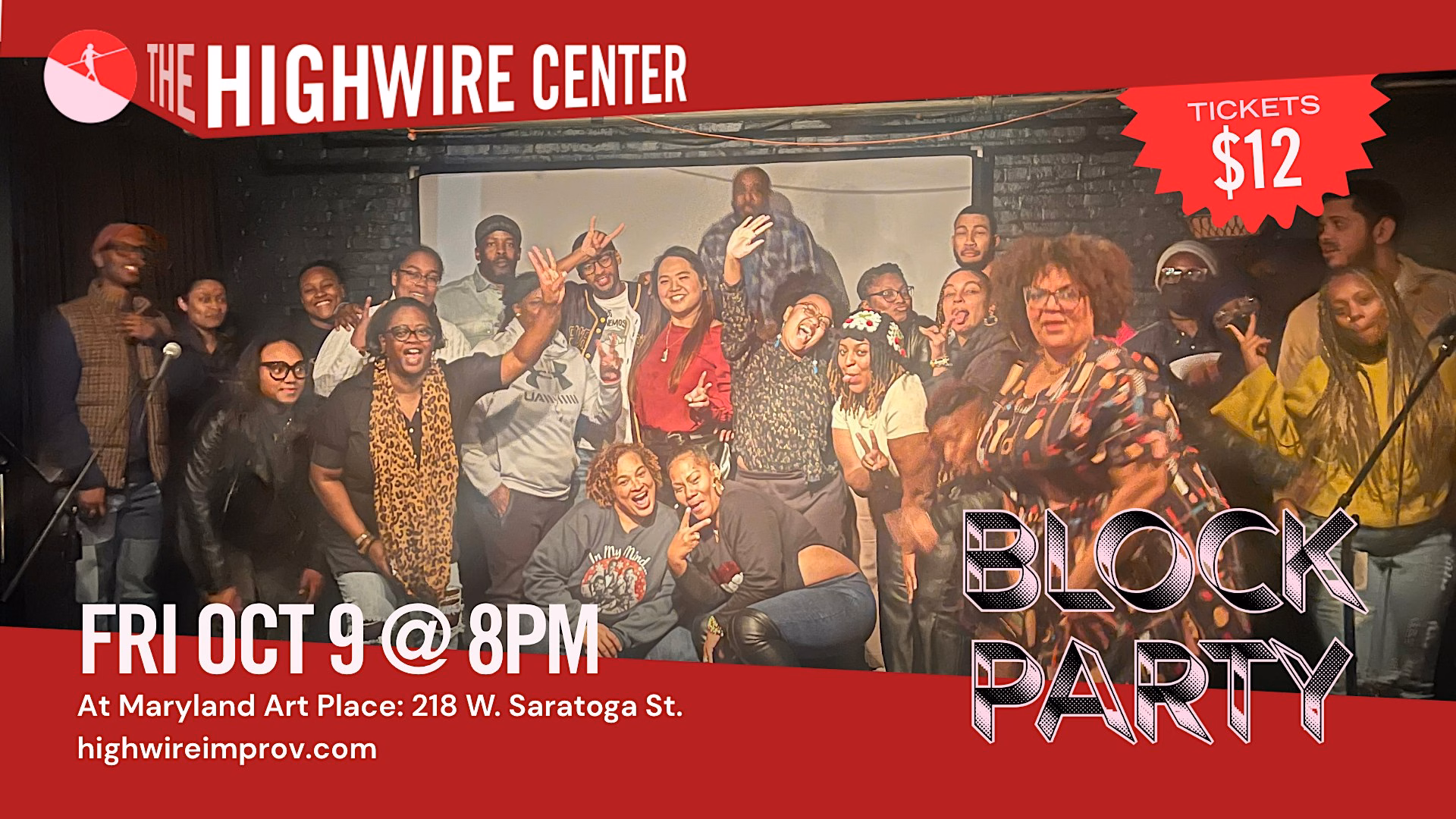 Block Party! Baltimore's Best Black Improv Comedy