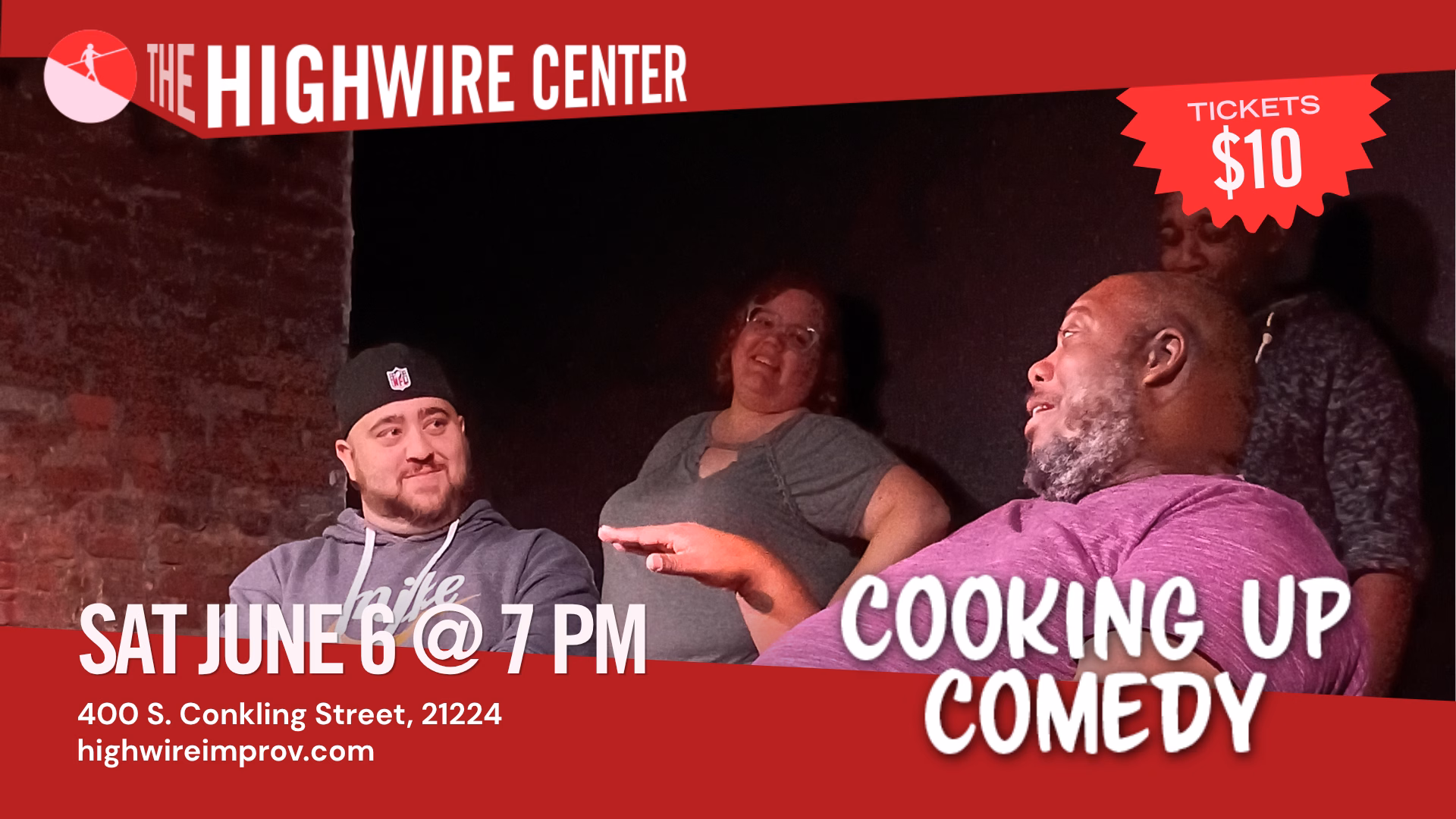 Cooking Up Comedy: Improv at The Highwire Center!