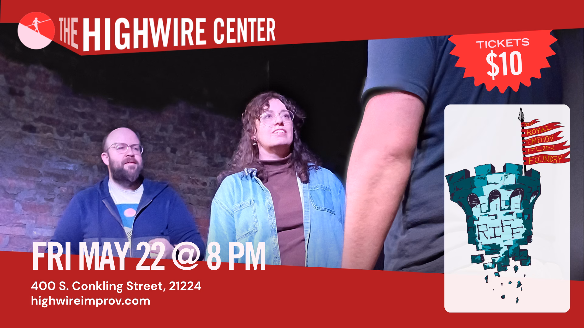 Royal Improv Fun Foundry at The Highwire Center!