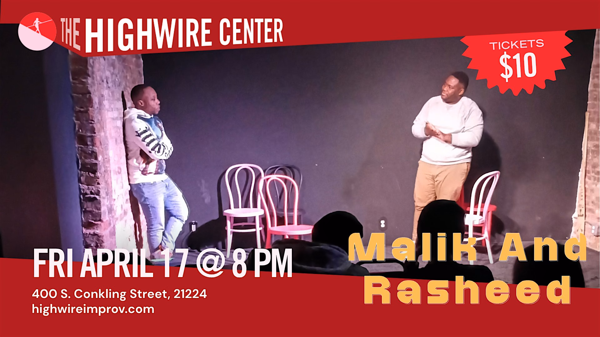 Malik and Rasheed: Improv at The Highwire Center!