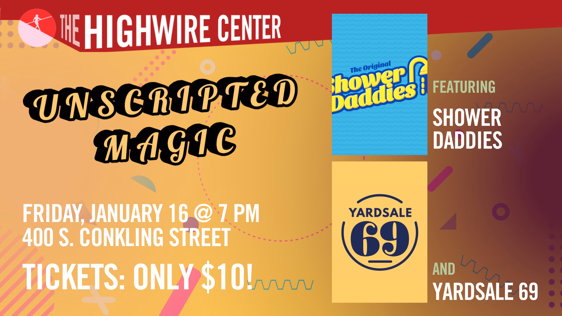 Unscripted Magic: Improv at The Highwire Center!