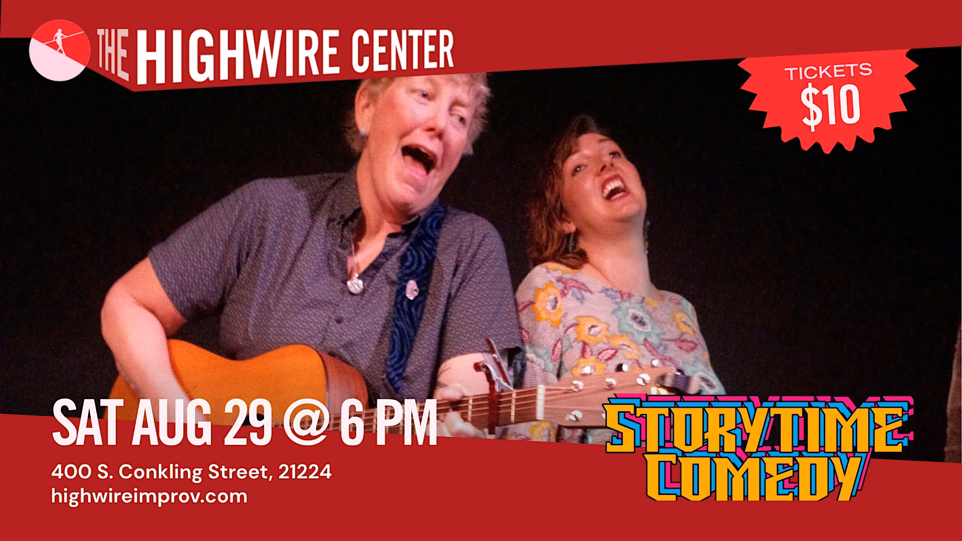 Storytime Comedy: Improv Comedy at the Highwire Center!