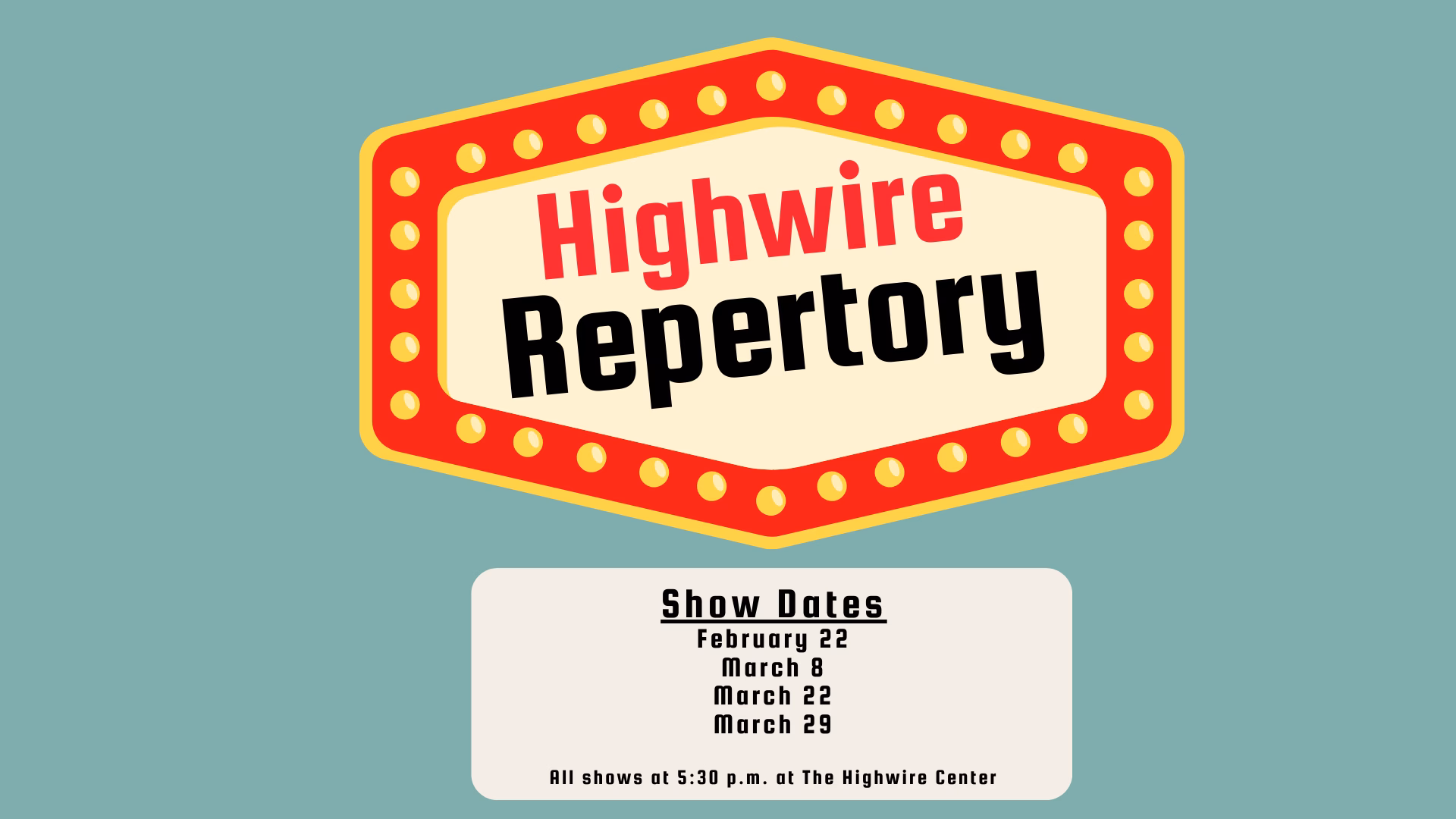 Highwire Repertory Finale