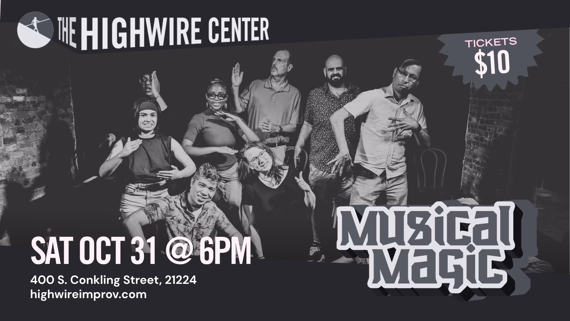 Musical Magic: Improv at The Highwire Center