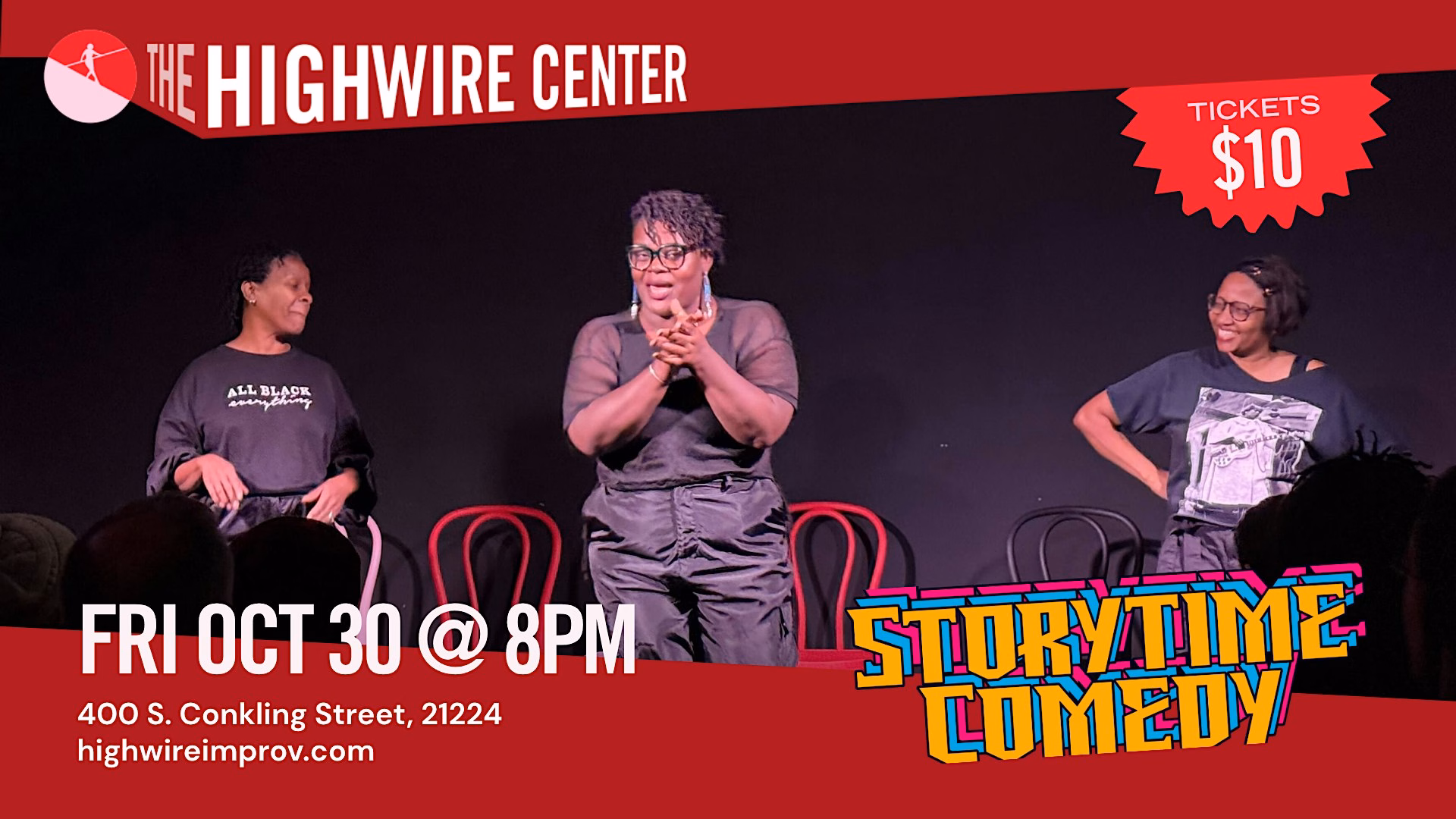 Storytime Comedy Improv at The Highwire Center