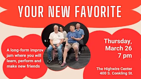 Your New Favorite: A Community Improv Jam