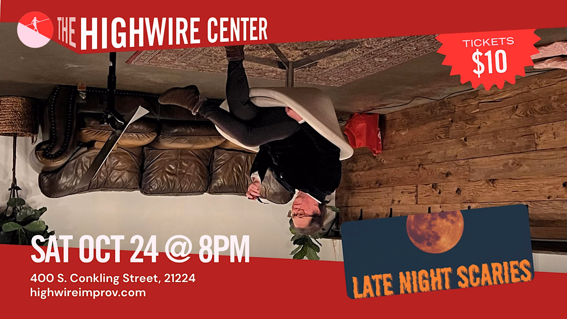 Late Night Scaries: Halloween Comedy at The Highwire Center