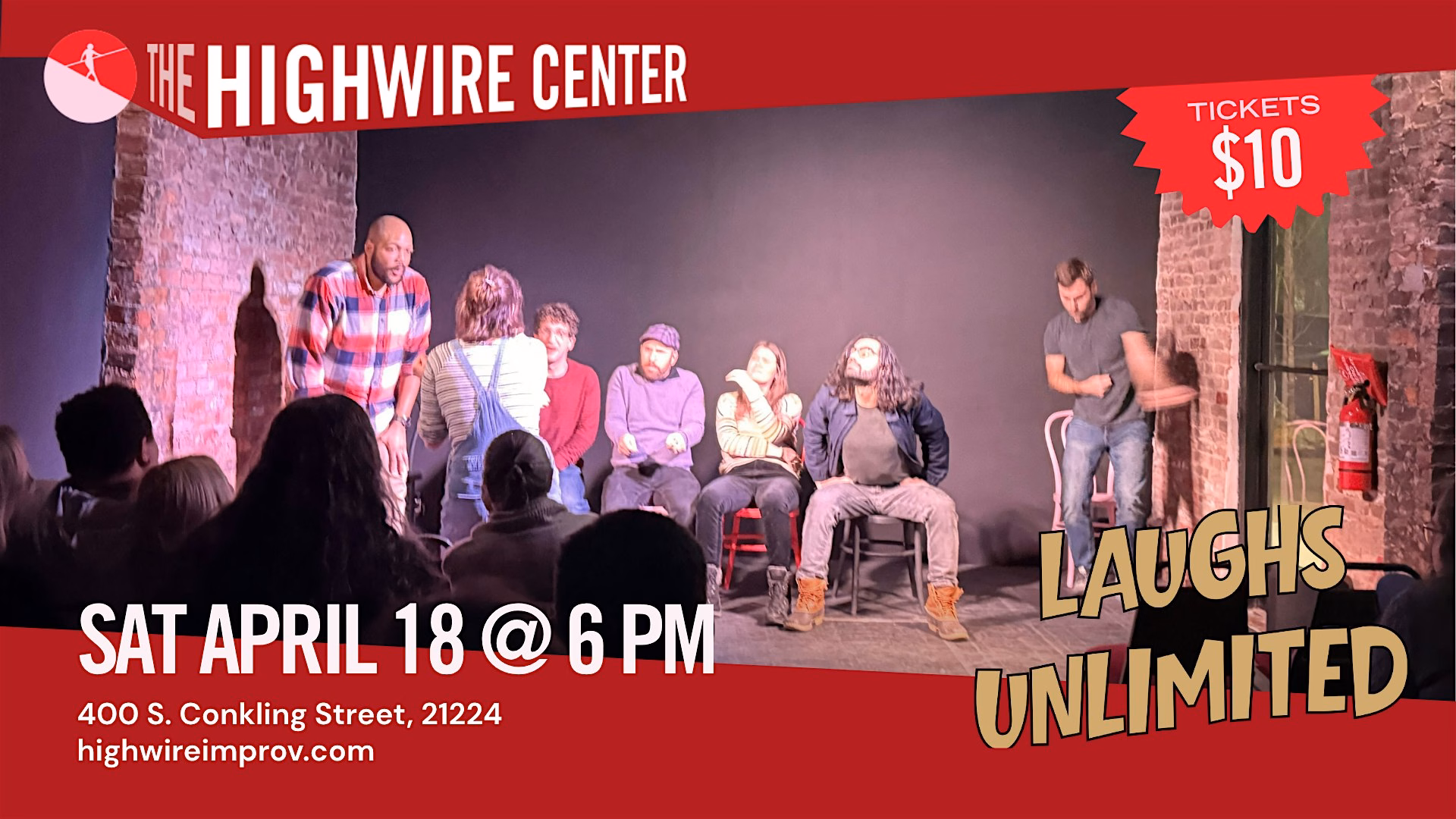 Laughs Unlimited: Improv at The Highwire Center!