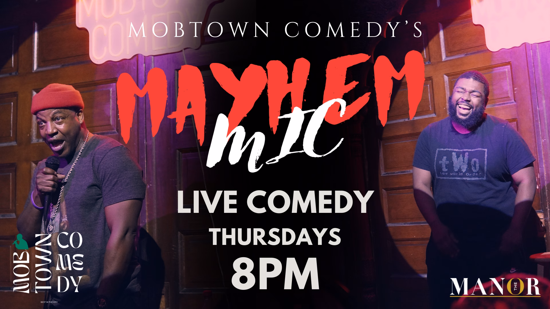 MAYHEM MIC - Wildest Comedy Show in Baltimore